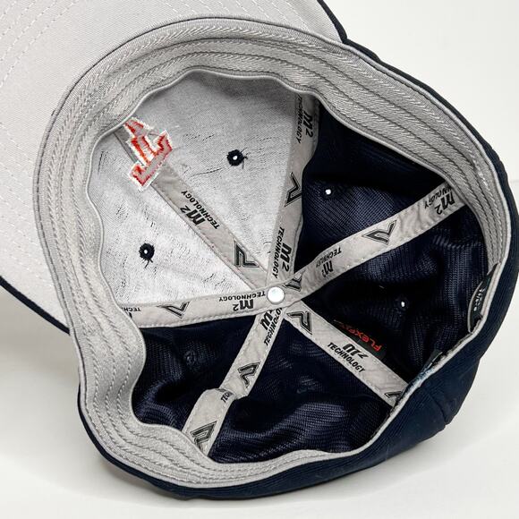 PACIFIC HEADWEAR Performance Fitted Cap T-Lightning Red Logo Black Size L-XL - Picture 4 of 7